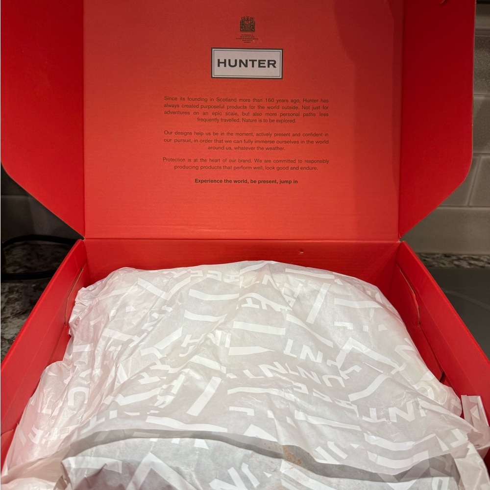 Hunter Black Rain Boots - Picture 4 of 4